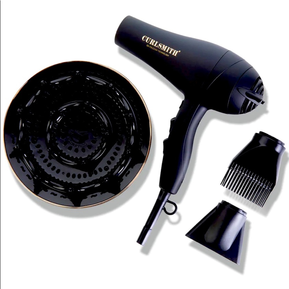 Curlsmith De-Frizzion Hair Dryer with XXL Diffuser